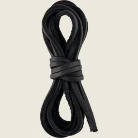 200cm/80 Leather Laces, Black, unisex, Item no. 97135