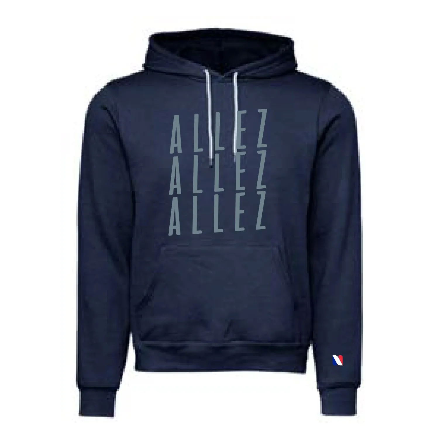 ALLEZ –  BELLA+CANVAS SPONGE FLEECE HOODIE SWEATSHIRT