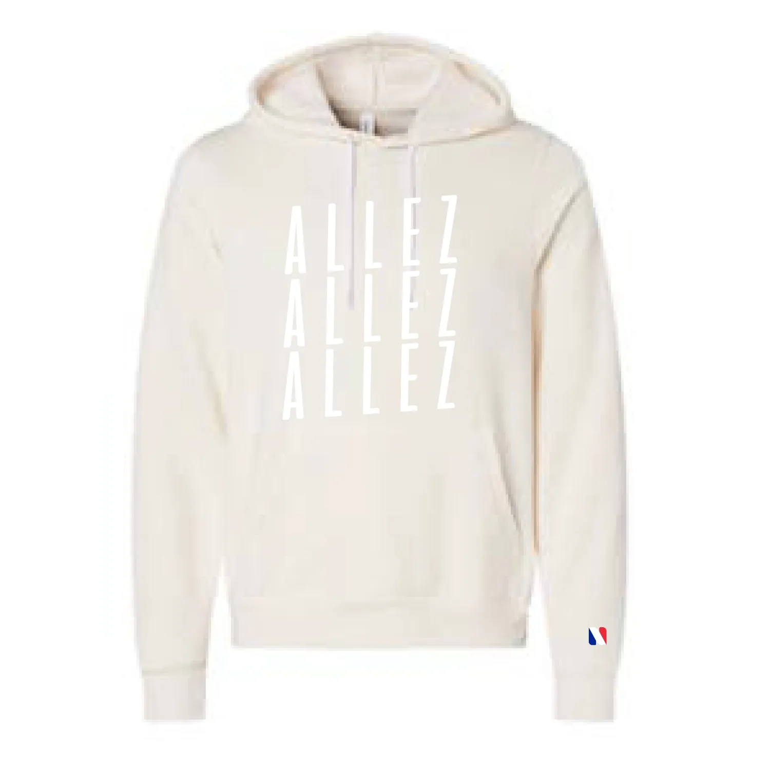 ALLEZ –  BELLA+CANVAS SPONGE FLEECE HOODIE SWEATSHIRT