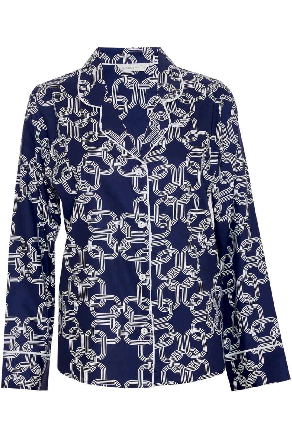 Avery Chain Print Pyjama Top