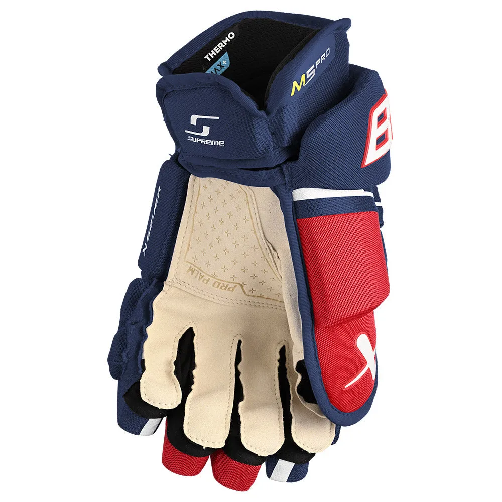 Bauer Supreme M5 Pro Senior Ice Hockey Gloves