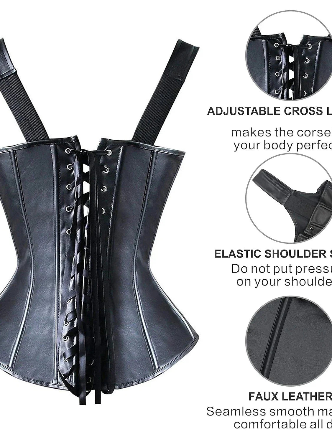 Bavarian Style Plus Size Corsets for Women: Perfect for Halloween and Themed Parties