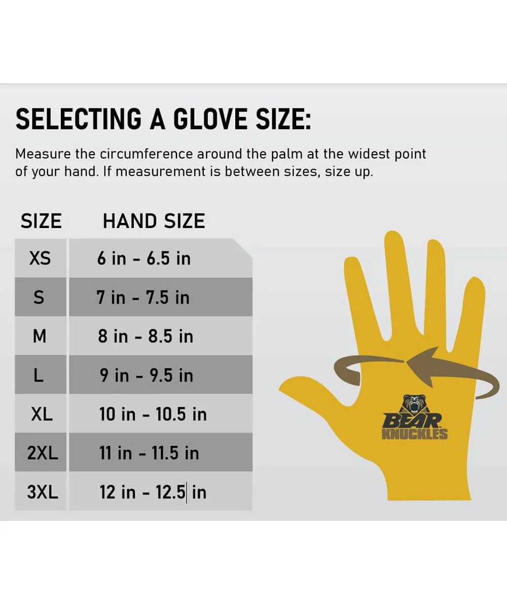 Bear Knuckles Water Resistant Cowhide Driver Gloves