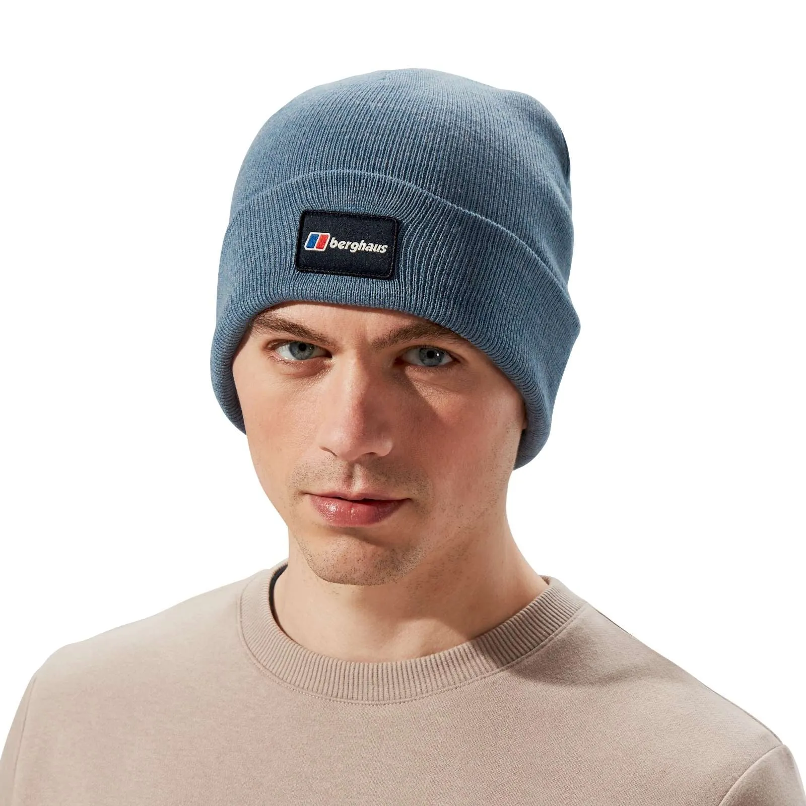 Berghaus Adults Logo Recognition Rolled Cuff Beanie Hat