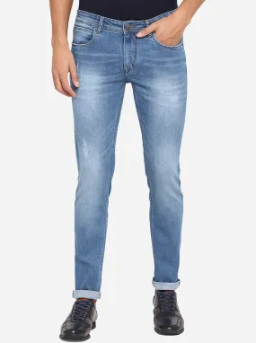 Bijou Blue Washed Slim Fit Jeans | JadeBlue