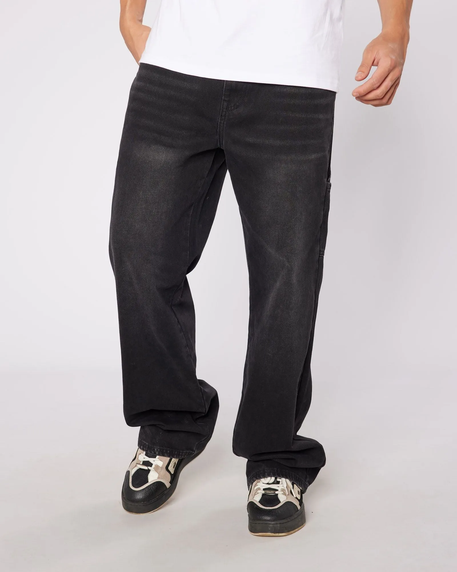 Black Badge Worker Jeans