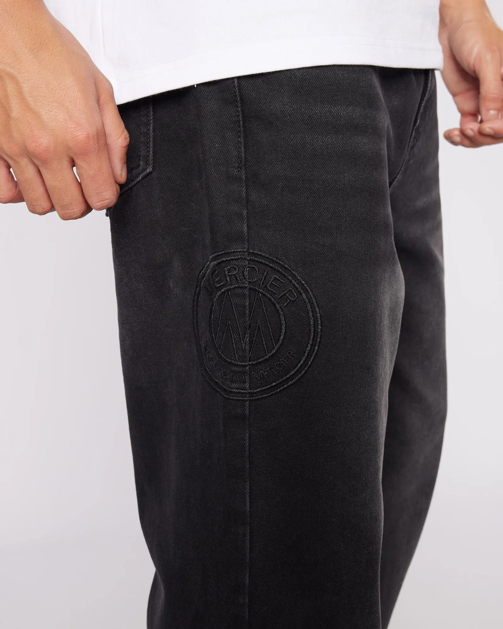 Black Badge Worker Jeans