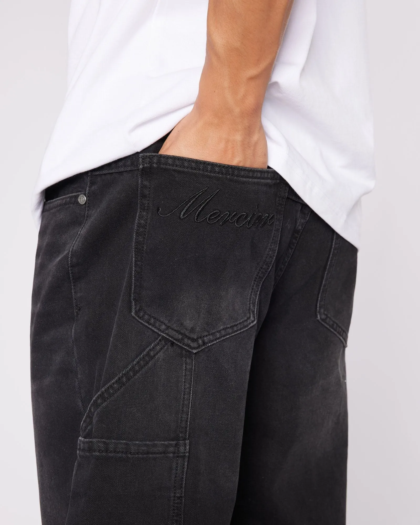 Black Badge Worker Jeans