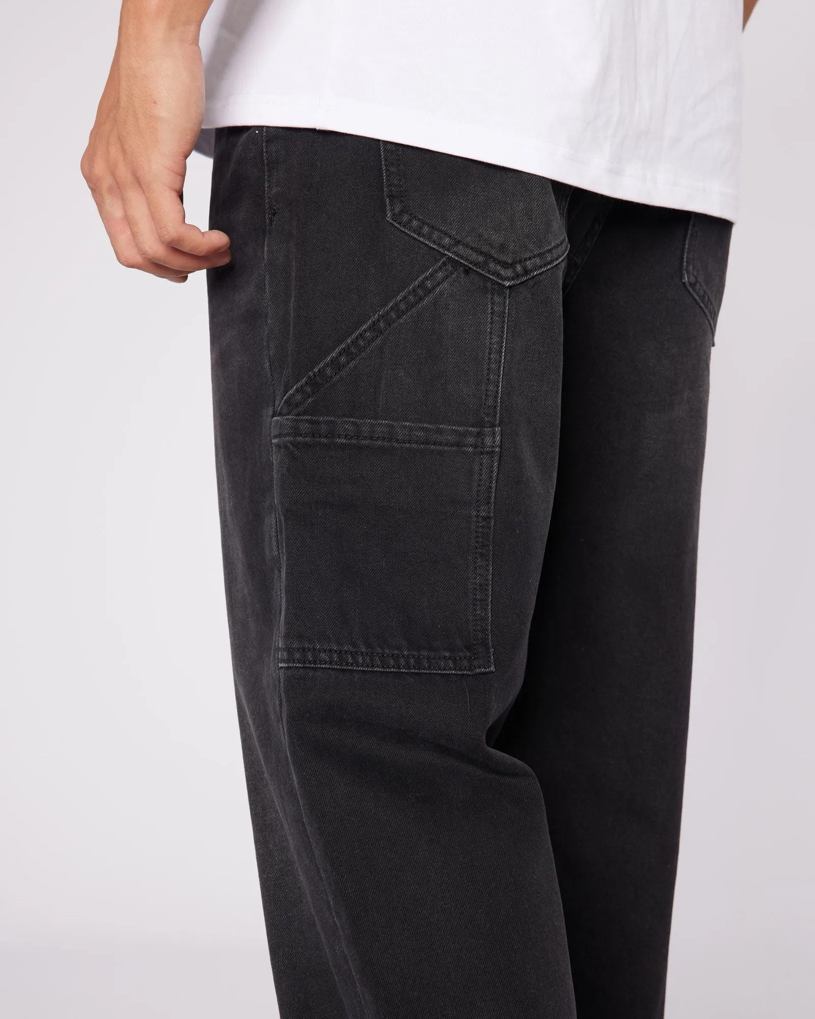 Black Badge Worker Jeans