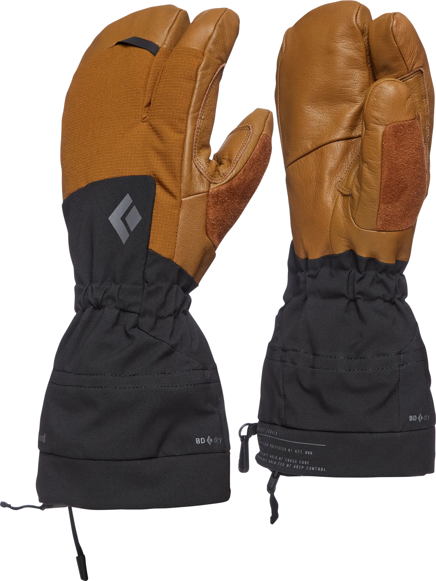 Black Diamond Soloist Finger Gloves Dark Curry | Buy Black Diamond Soloist Finger Gloves Dark Curry here | Outnorth