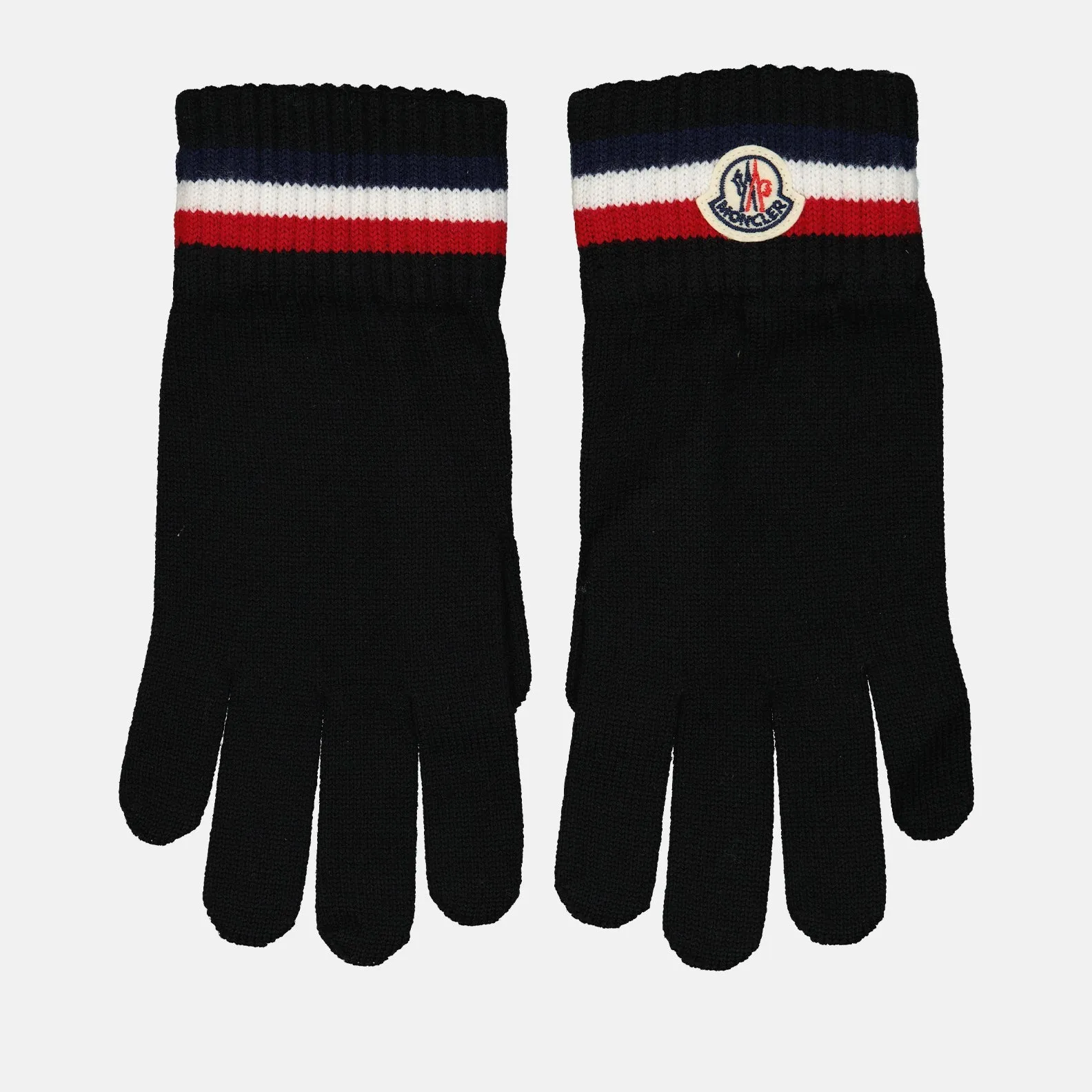 Black Logo Gloves