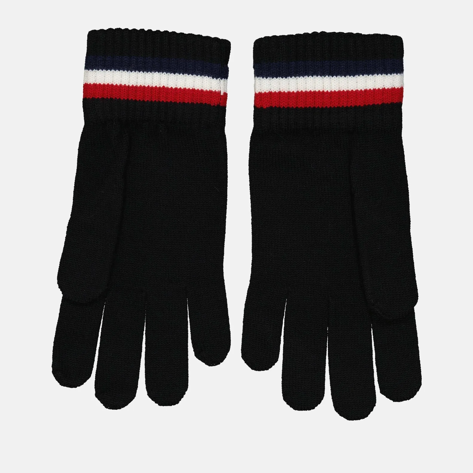 Black Logo Gloves