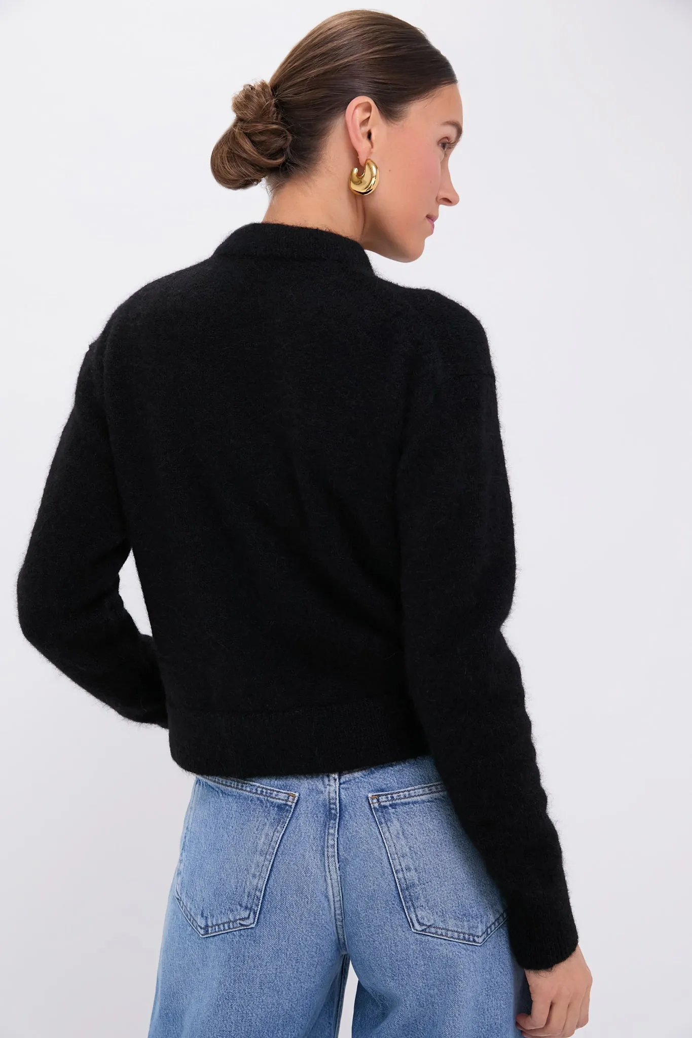 Black Rhodes Cardigan