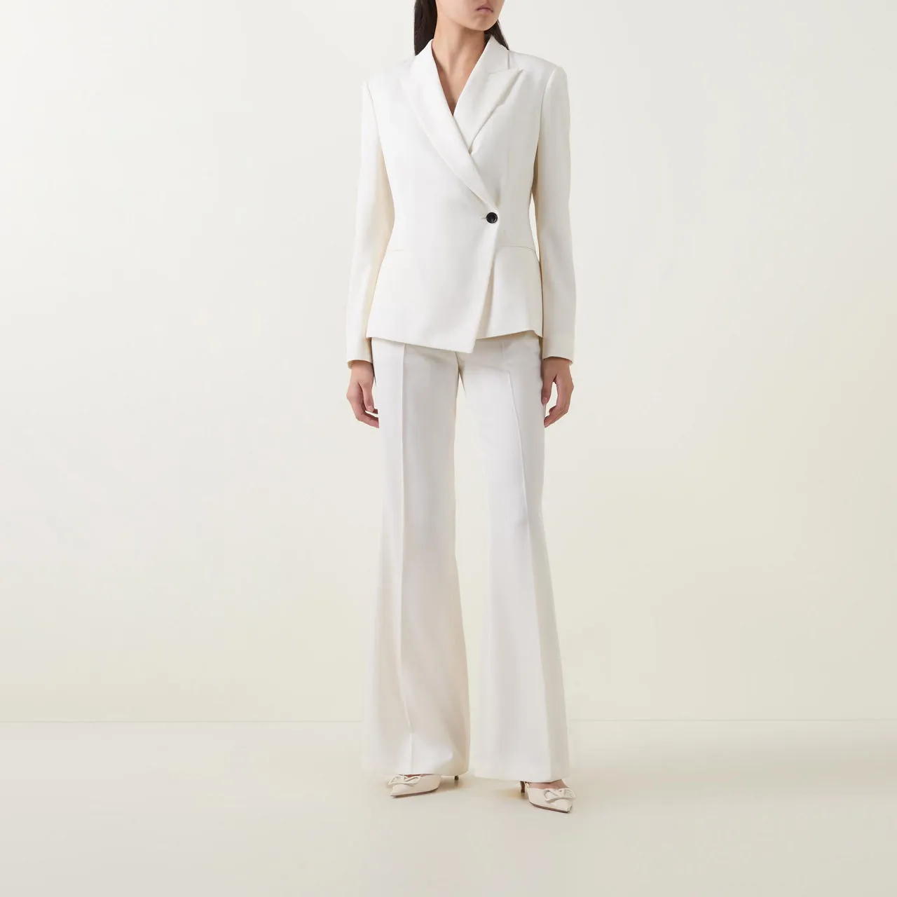 BOSS Jia Asymmetric Blazer - Ivory