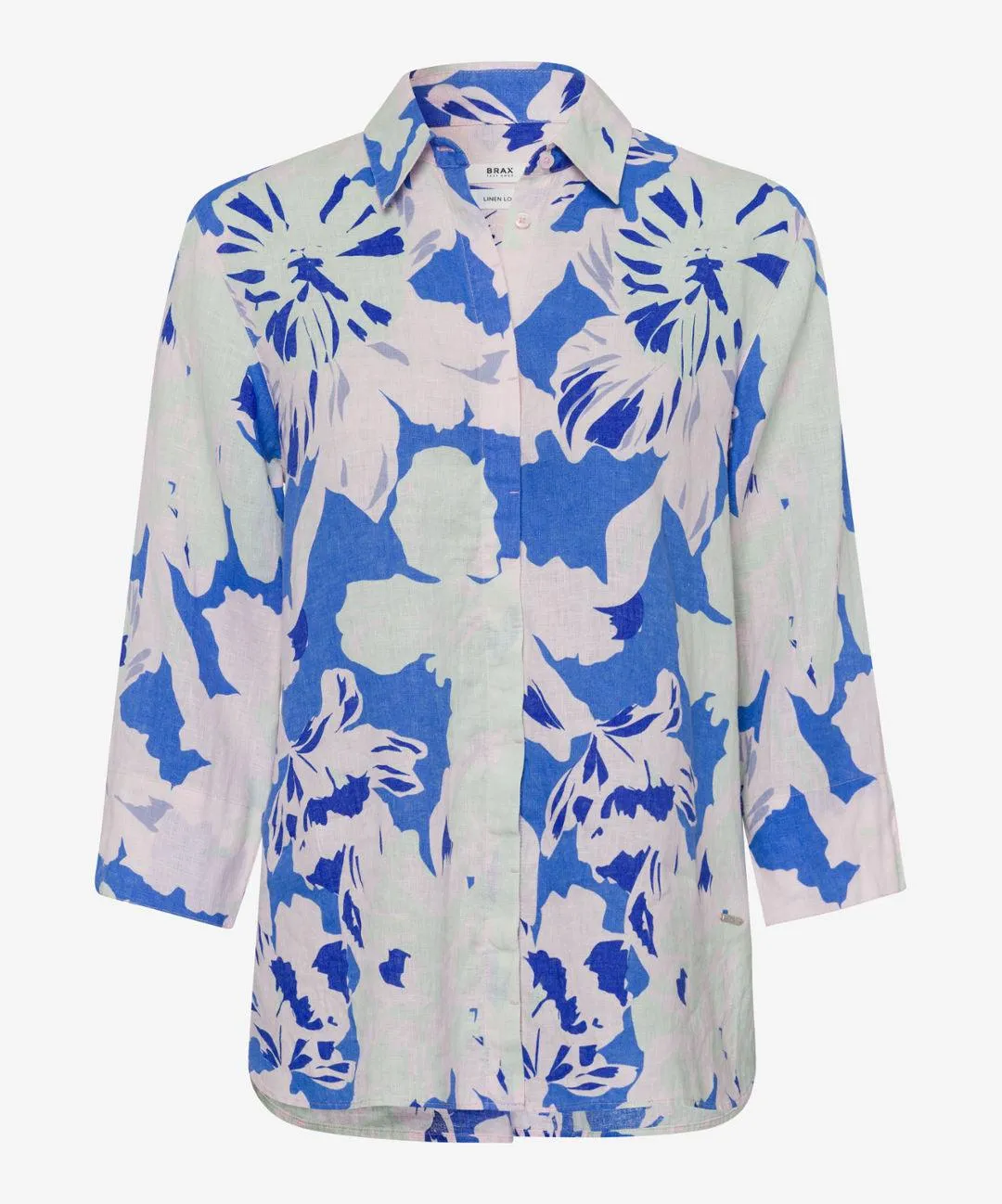 BRAX - Vicki - Blouse imprimé floral de lin