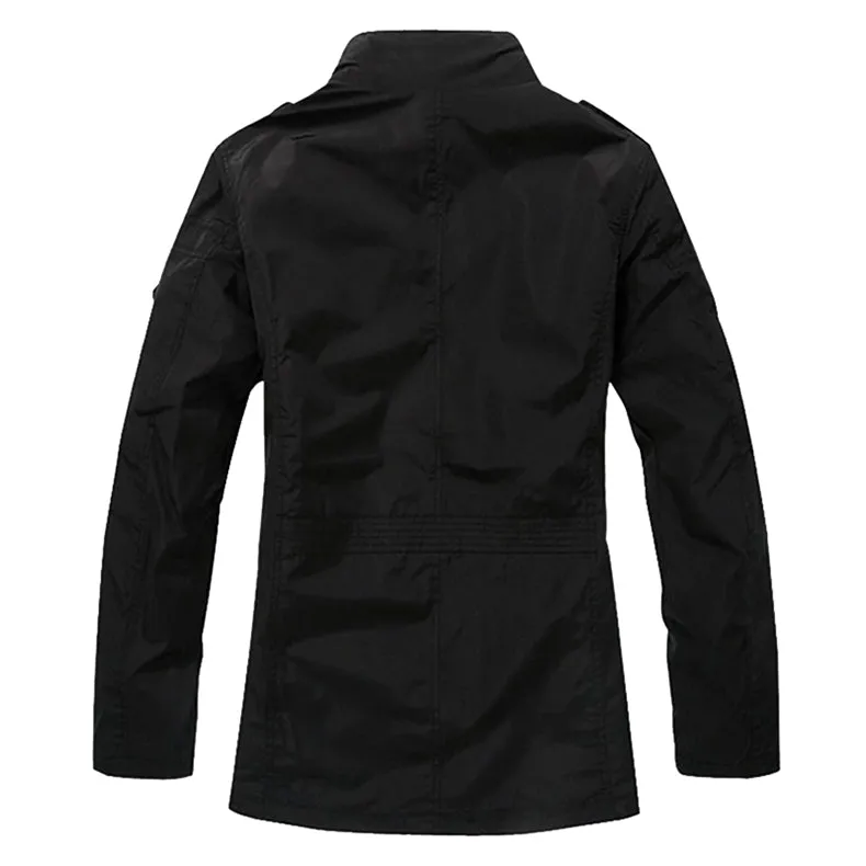 Business Casual Stand Up Collar Jacket