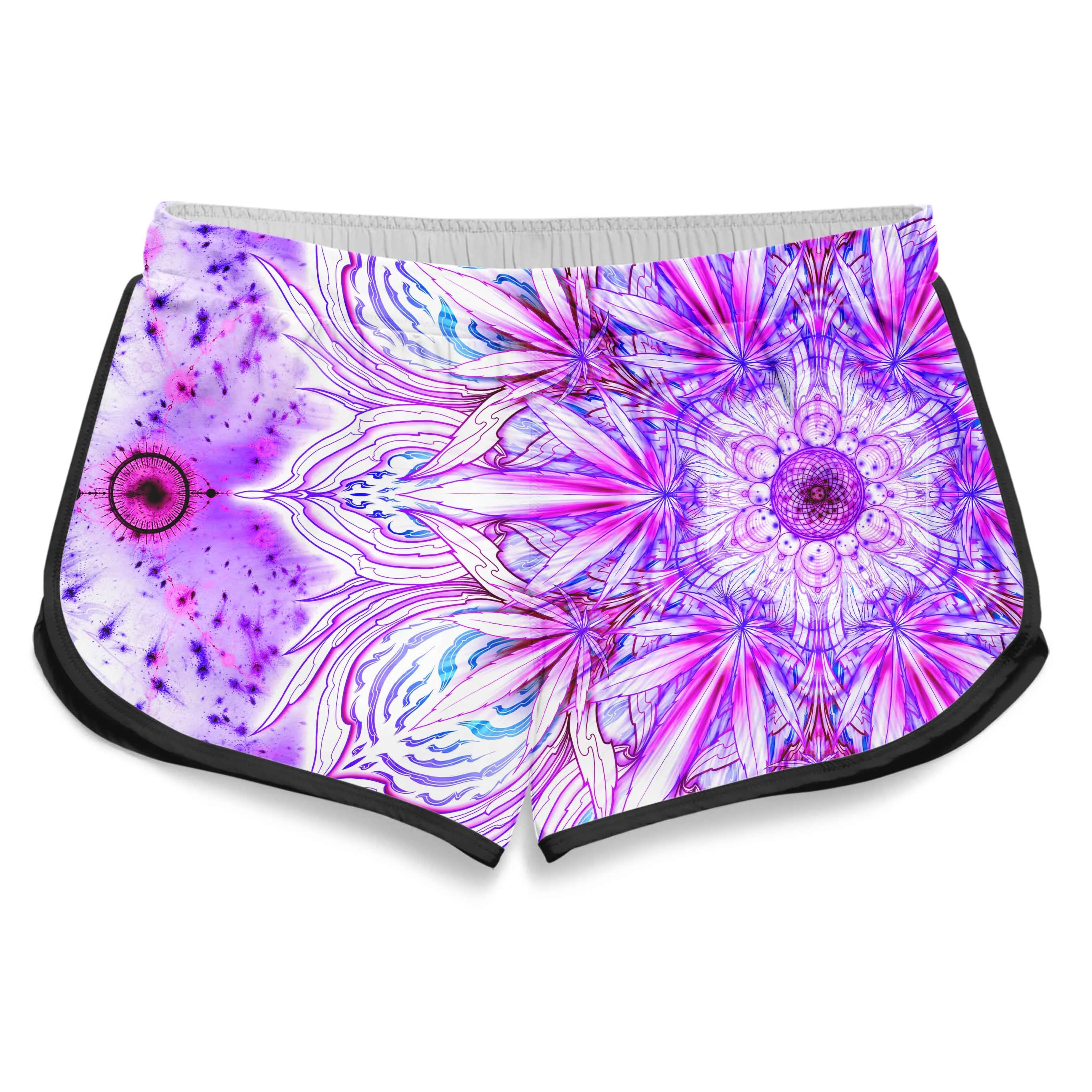 Canndala Purple Women's Retro Shorts