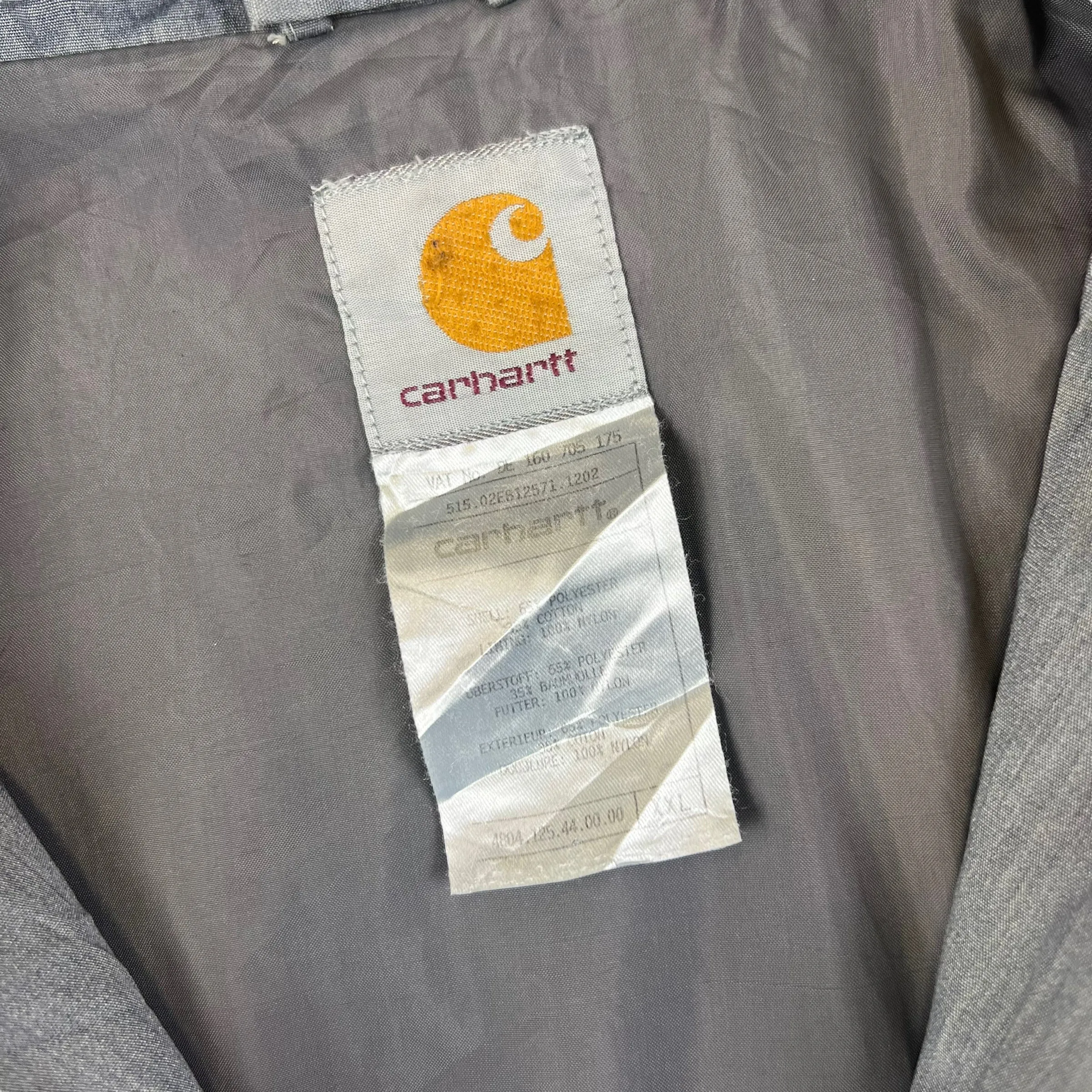 Carhartt Zip Up Grey Jacket