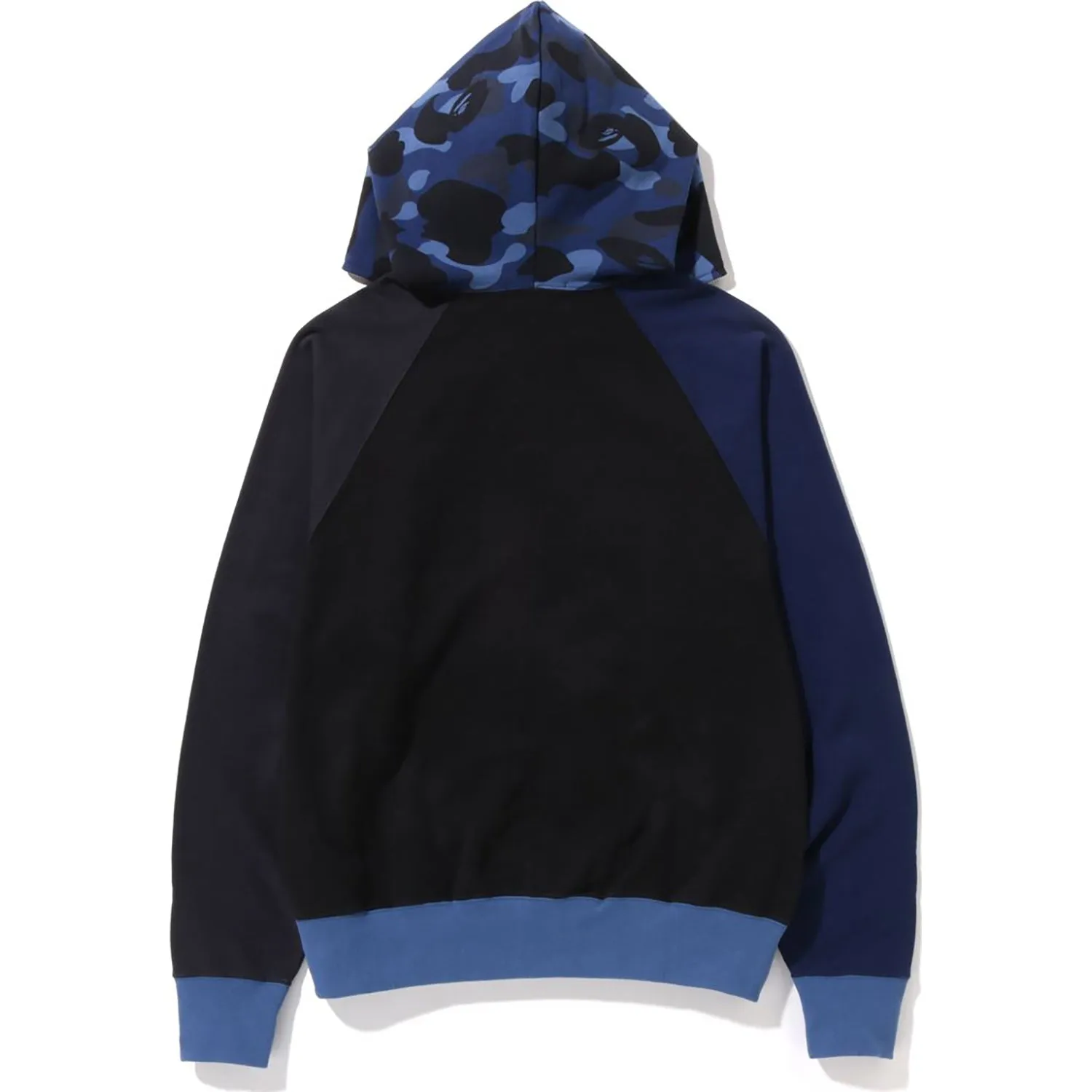 COLOR CAMO RELAXED FIT FULL ZIP HOODIE MENS