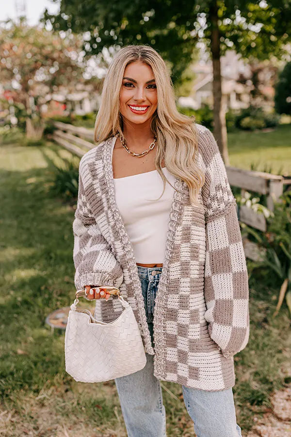 Cozy Lifestyle Oversized Knit Cardigan