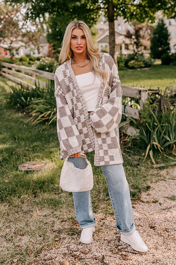 Cozy Lifestyle Oversized Knit Cardigan