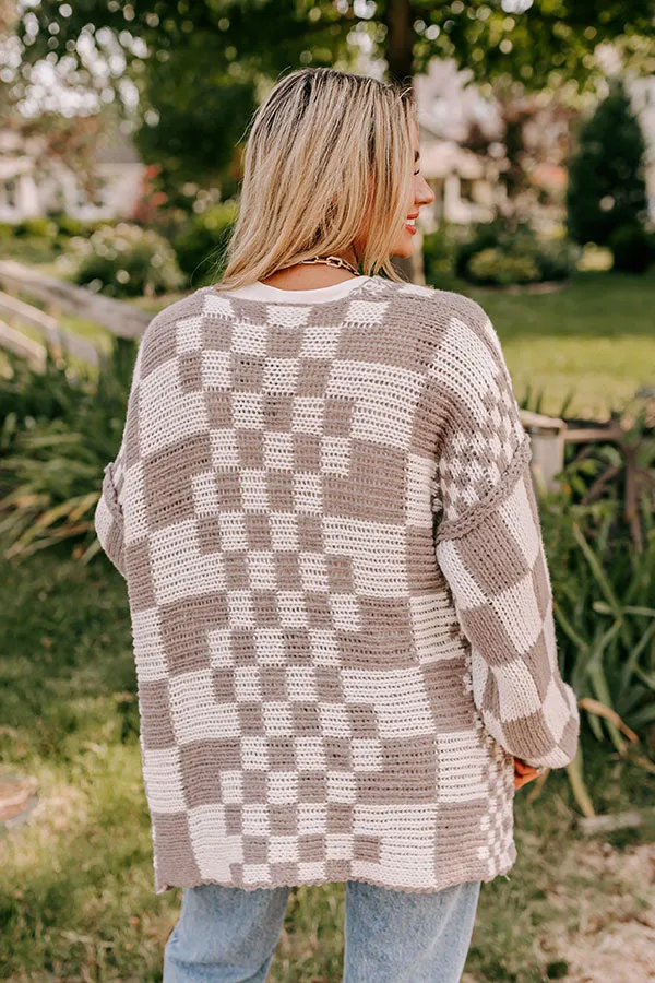 Cozy Lifestyle Oversized Knit Cardigan