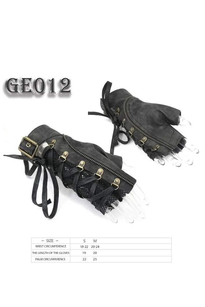 Devil Fashion - Men's Punk Gloves GE012 | Dark Ages