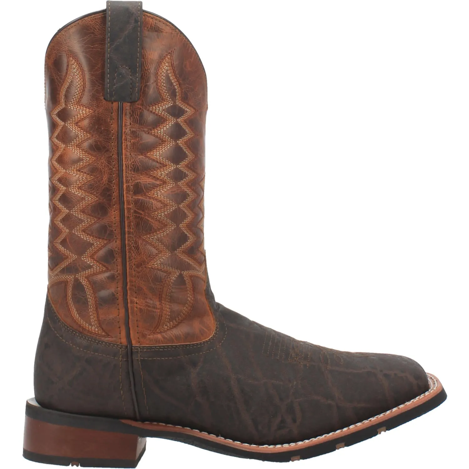 Dillon Dan Post Men's Broad Square Toe Boot BROWN (DS)