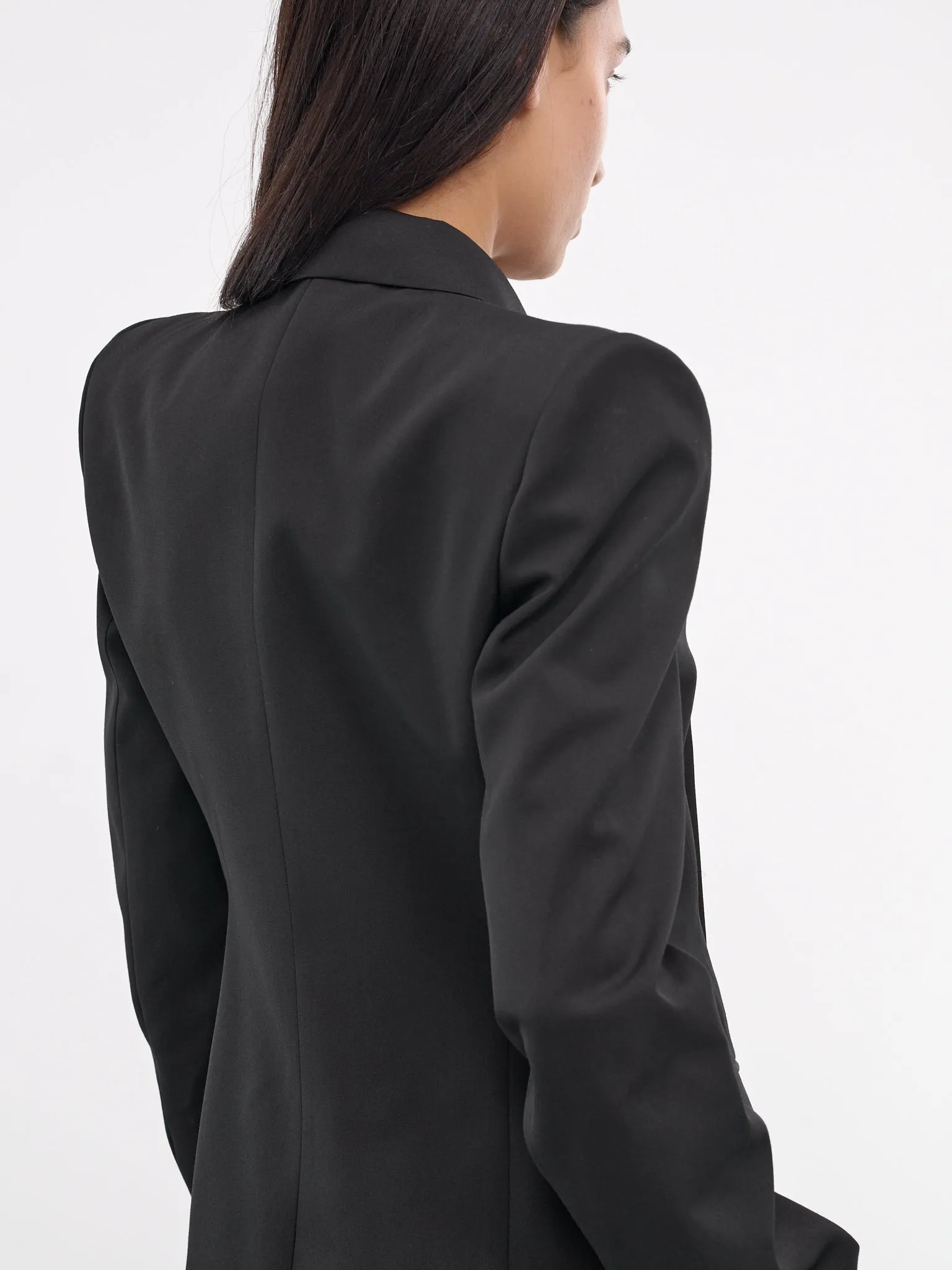 Double-Breasted Tailored Coat (JW4930F00-BLACK)