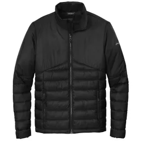 Eddie Bauer Men's Deep Black Quilted Jacket