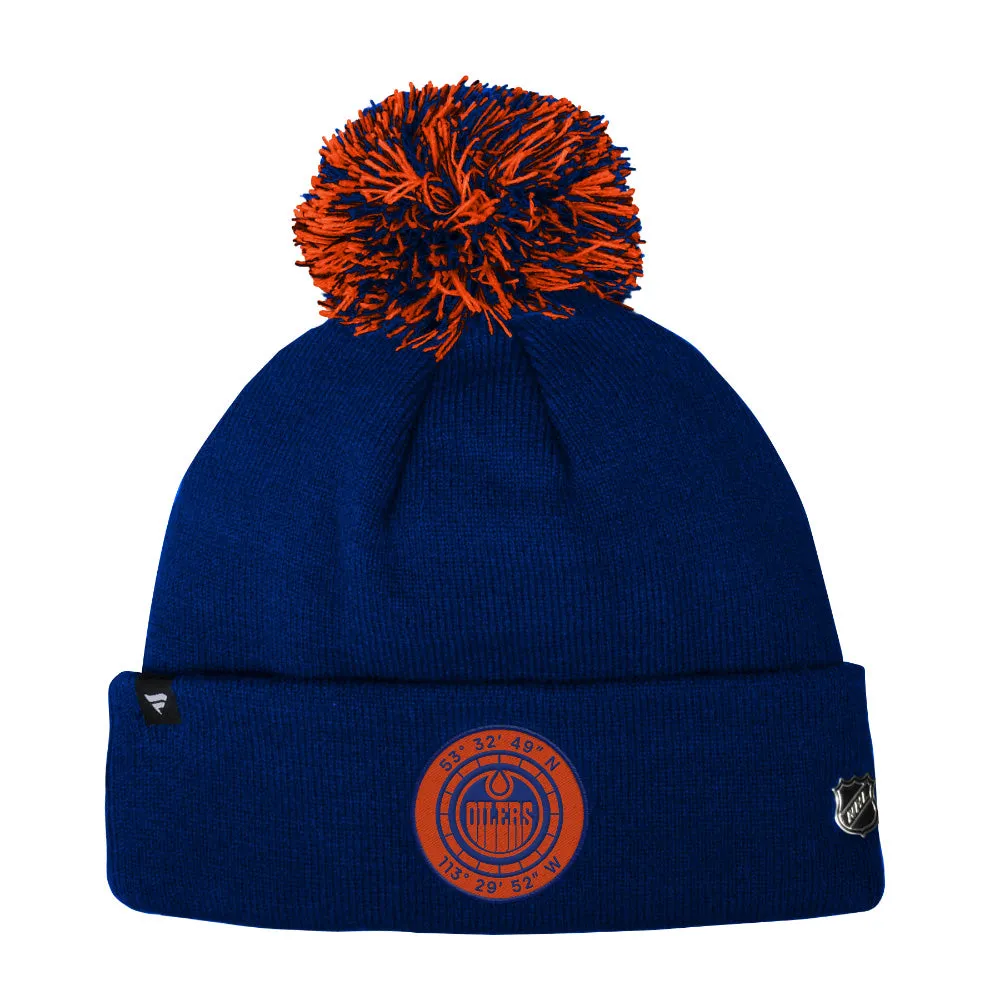 EDMONTON OILERS YOUTH DRAFT BEANIE