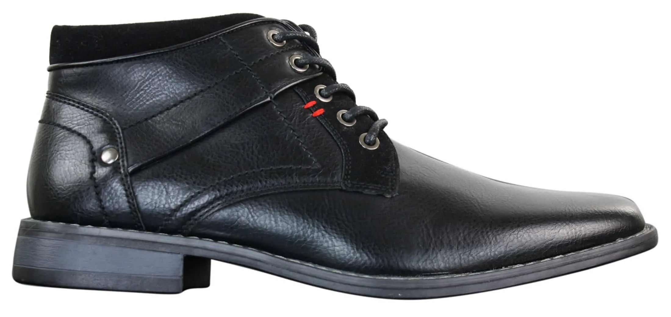 EL0603 - Mens Short Ankle Leather Military Boots