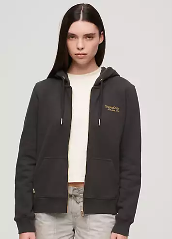 Essential Logo Zip Hoodie by Superdry | Look Again