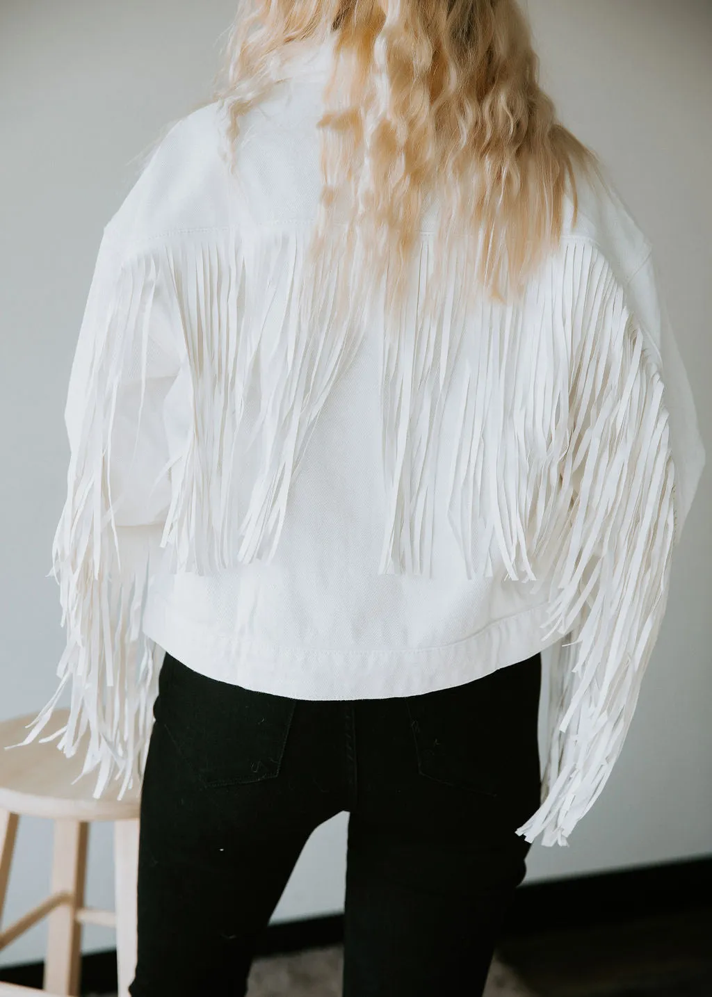 Finlee Fringe Denim Jacket FINAL SALE