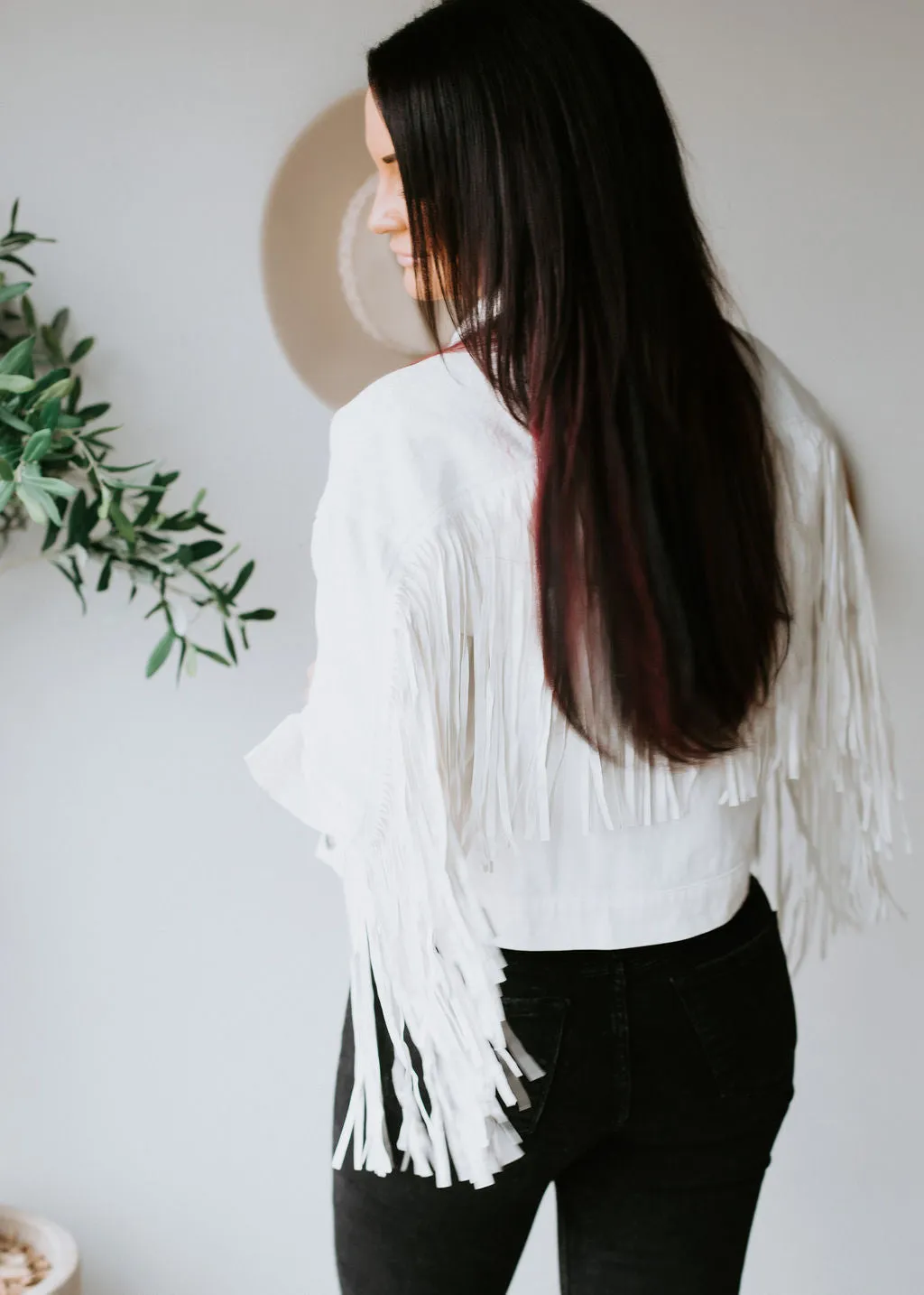 Finlee Fringe Denim Jacket FINAL SALE