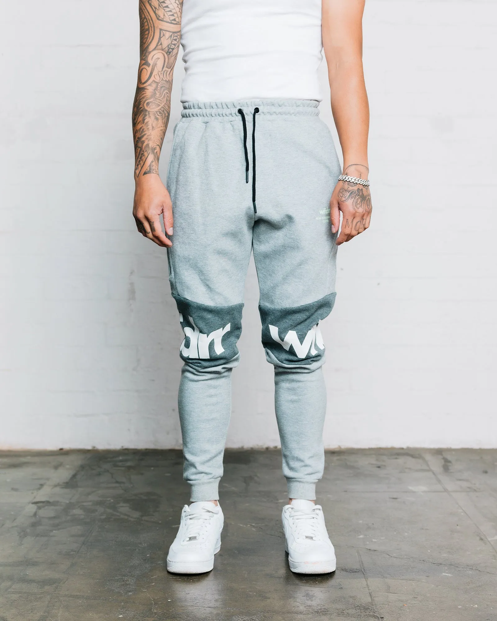 FUSION TECH TRACKPANT - GREY MARLE