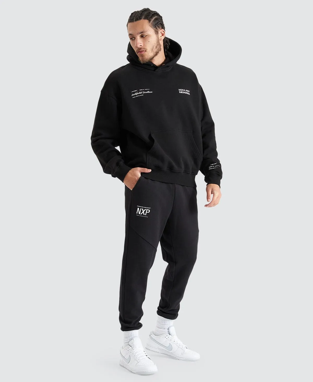 Gambit Slim Trackpant Jet Black