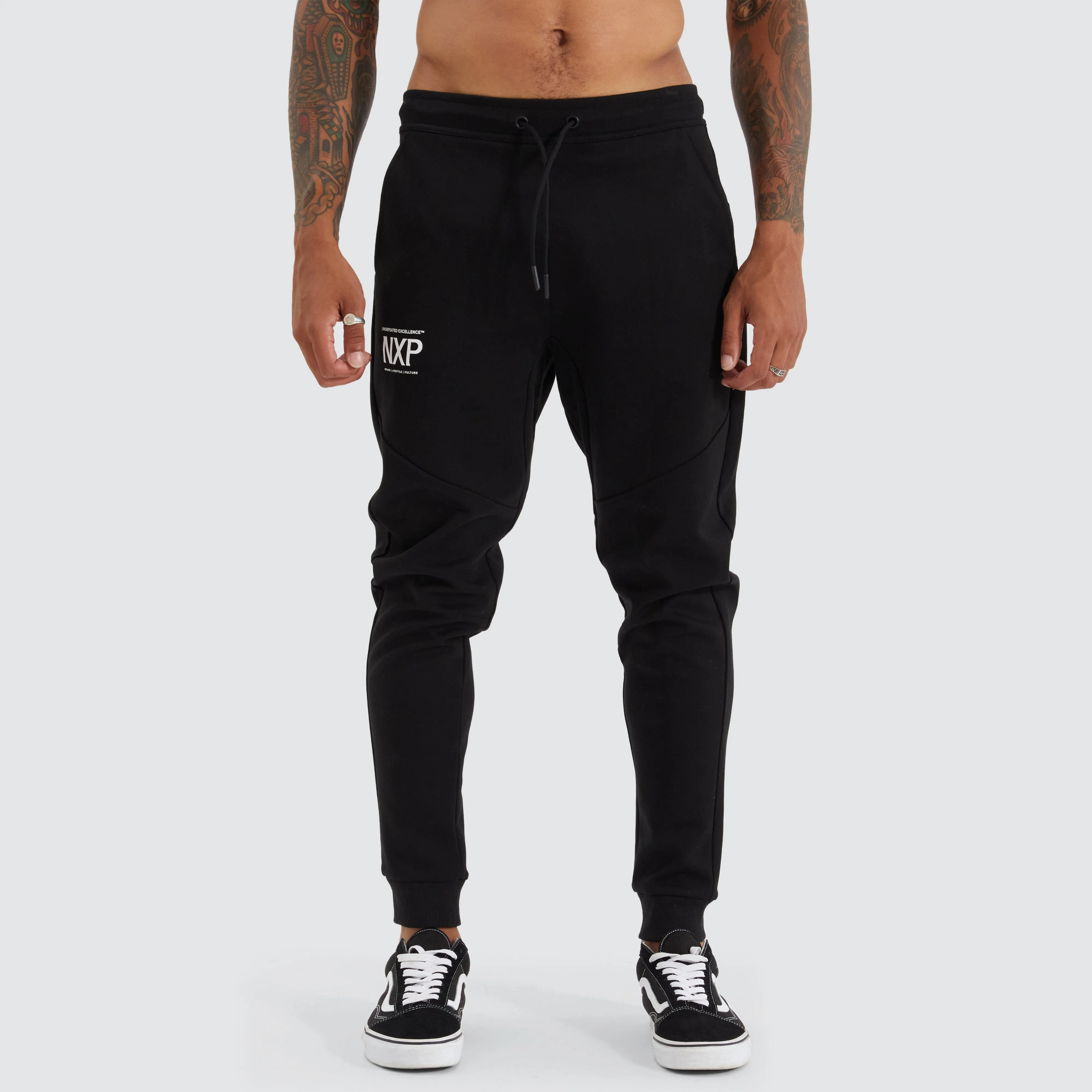 Gambit Slim Trackpant Jet Black