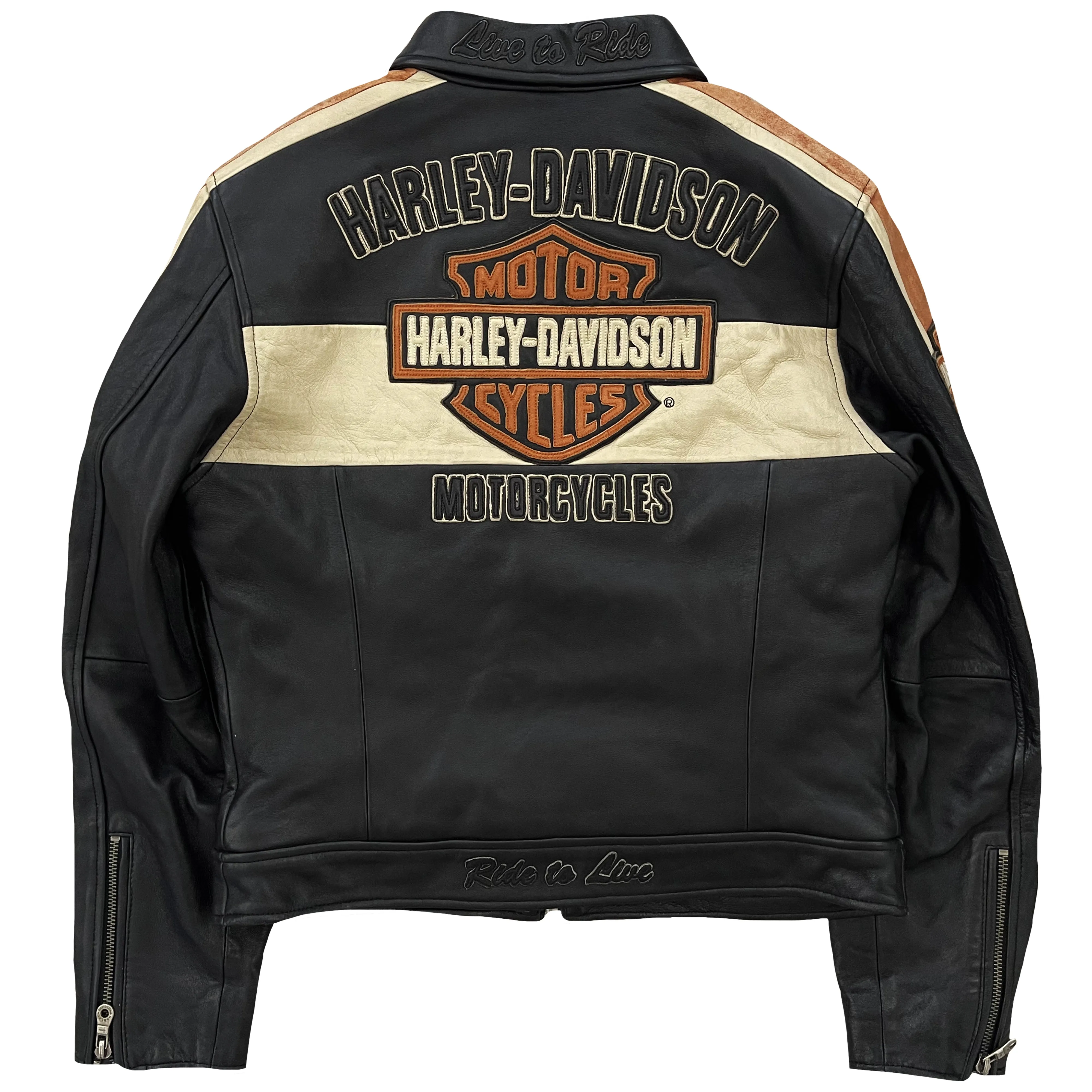 Harley Davidson Leather Biker Jacket