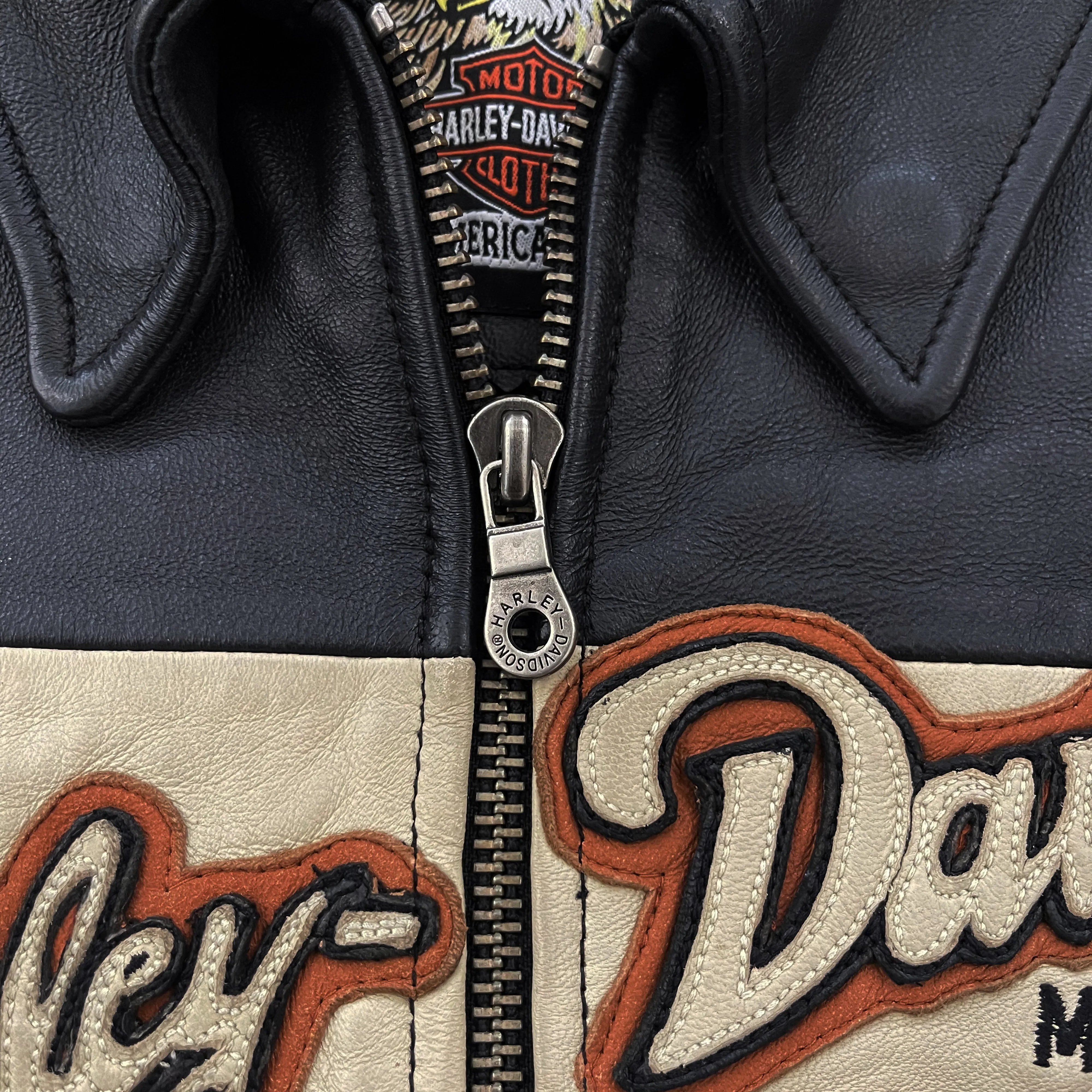 Harley Davidson Leather Biker Jacket