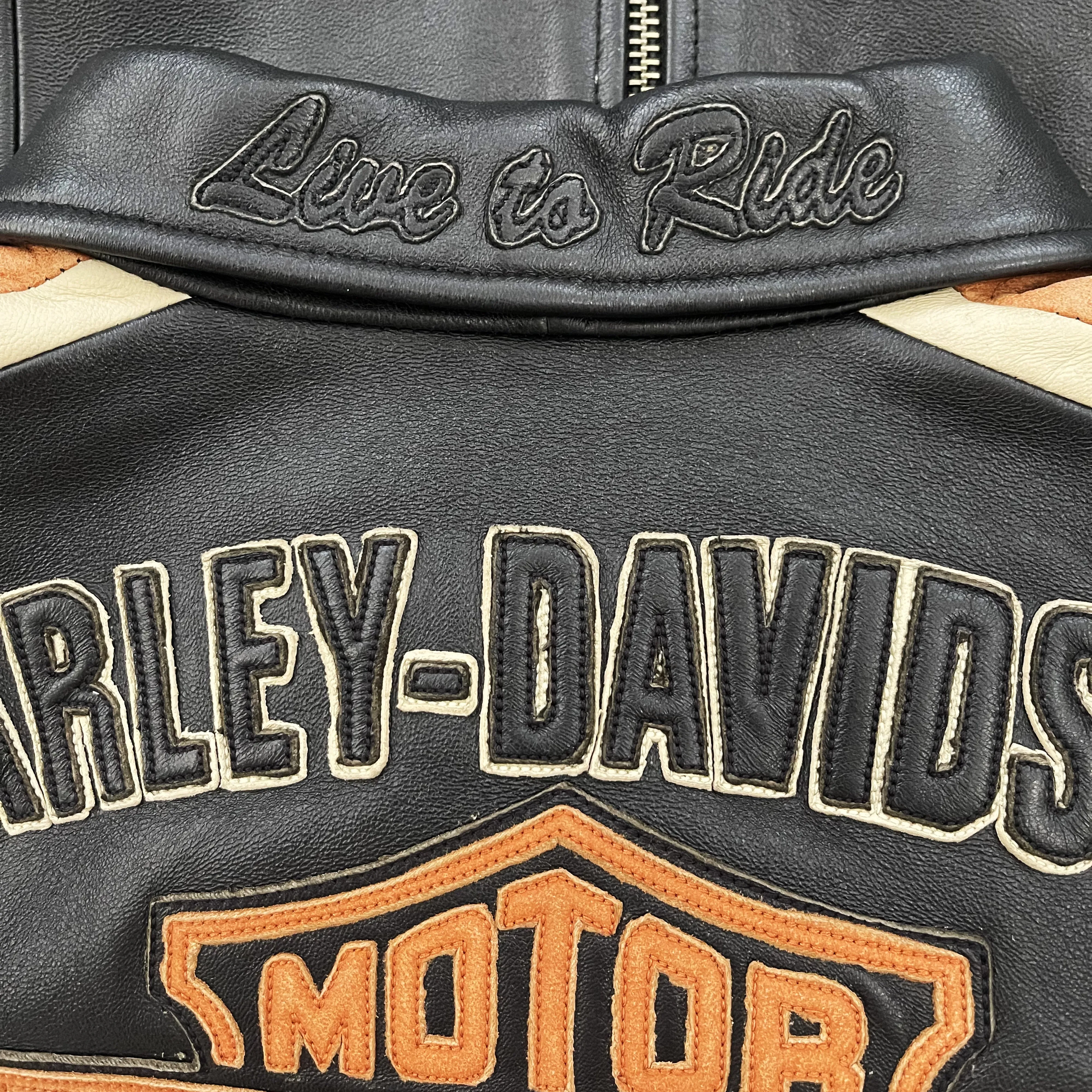 Harley Davidson Leather Biker Jacket