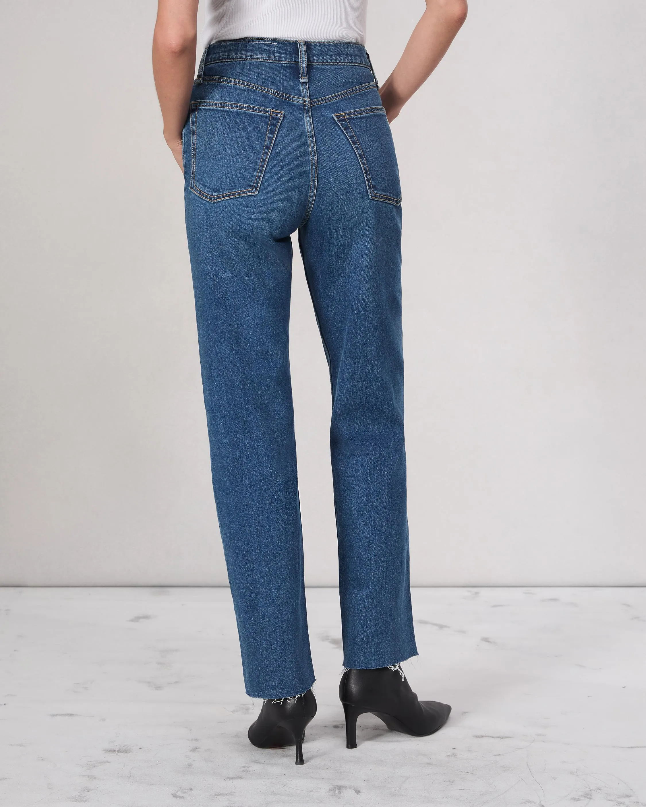 Harlow Ankle Straight Jean