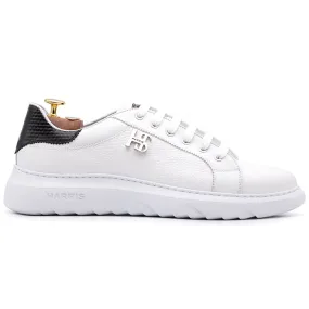 Harris Firenze 1913 Leather Sneakers White