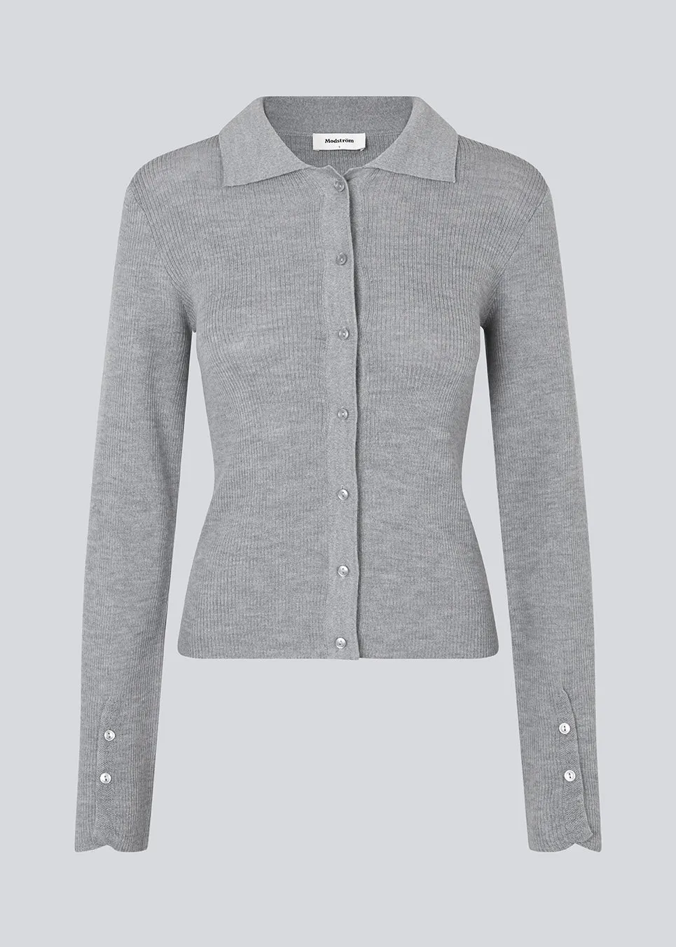 HirokiMD cardigan - Grey Melange