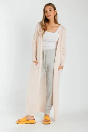 Honolulu Long Cardigan - Angel Biege