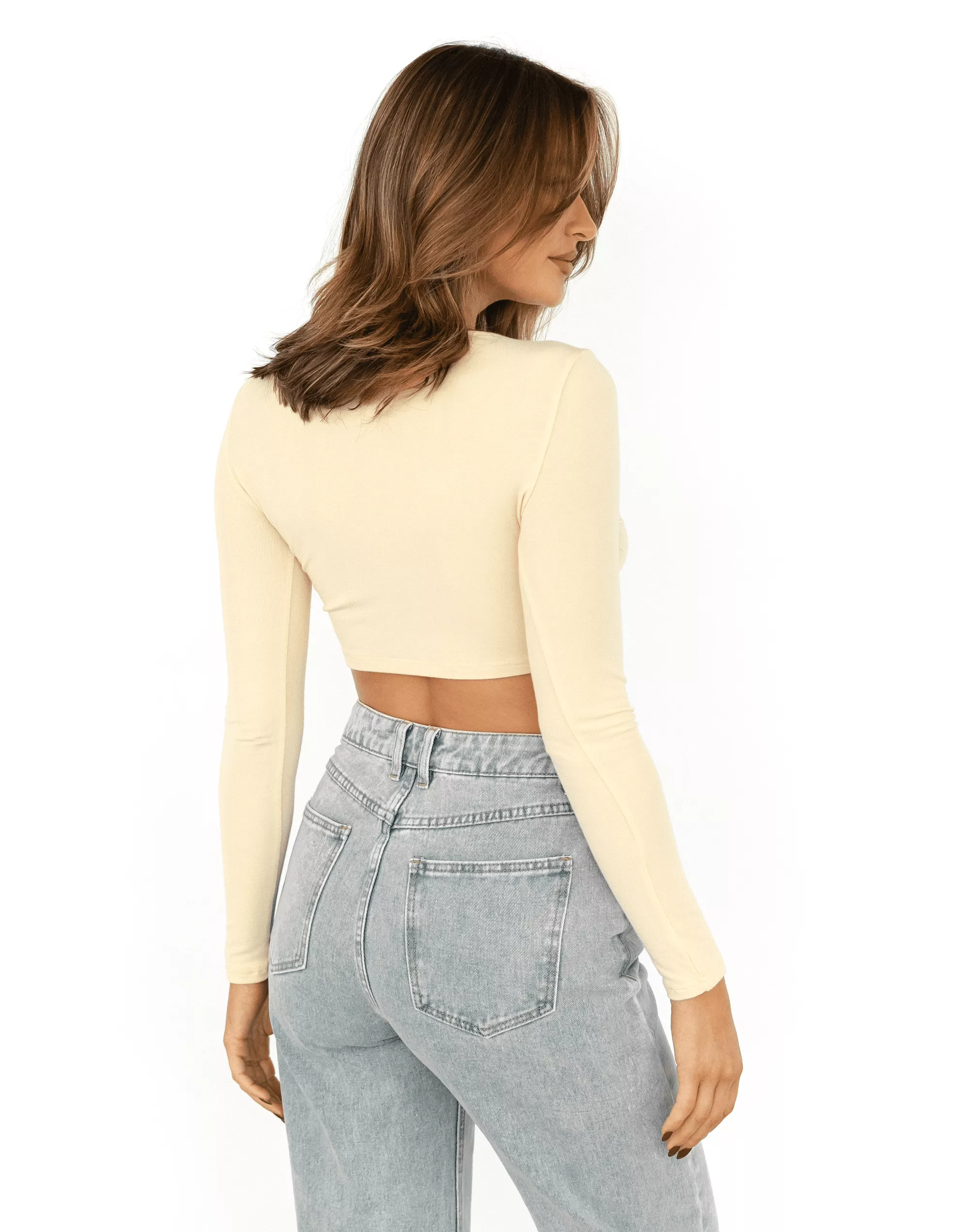 Huntah Crop Top (Lemon)