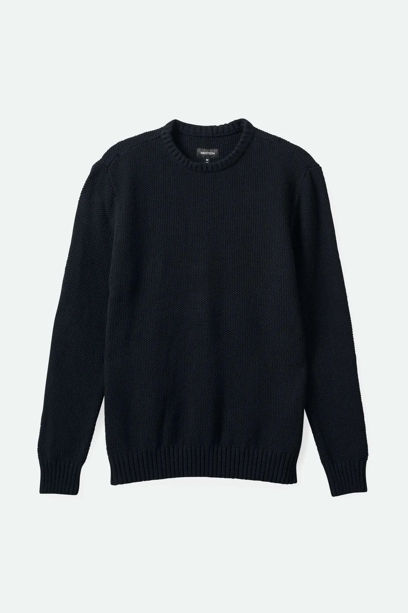 Jacques Waffle Knit Sweater - Black