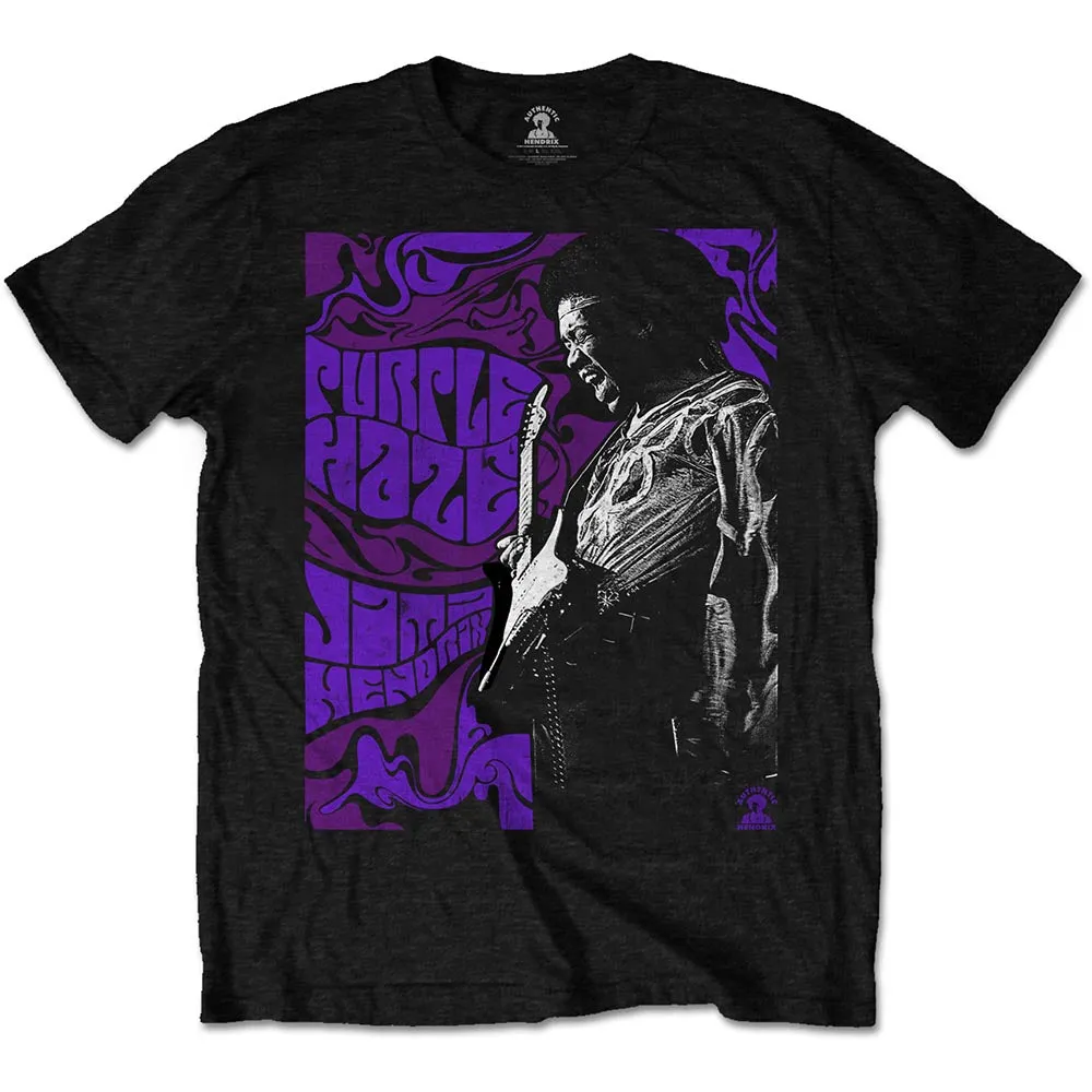 Jimi Hendrix Purple Haze Standing T-Shirt