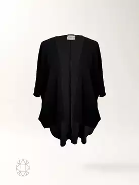 Joan Cover Up - Black Soft Ponte