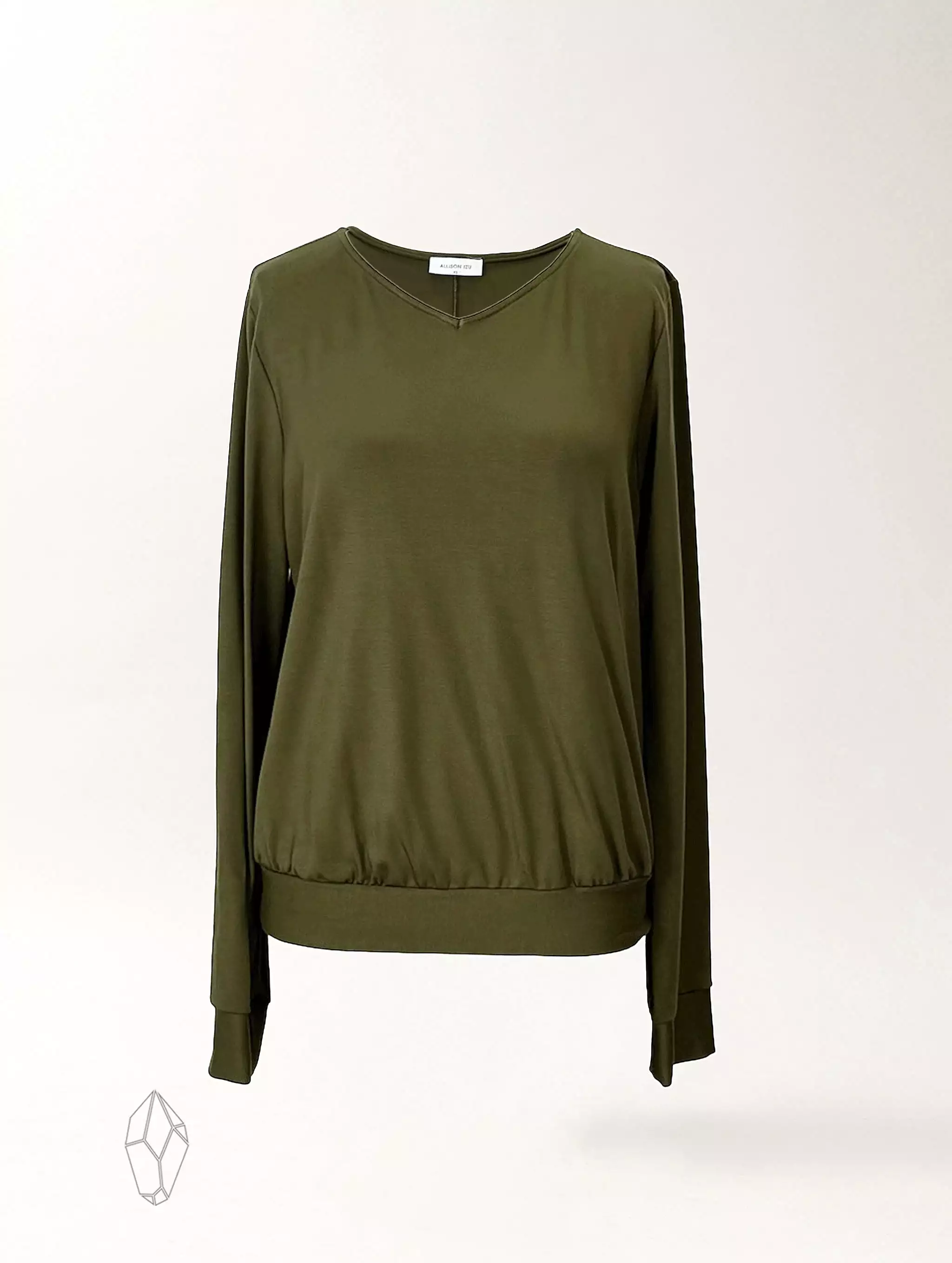 Joey Sweatshirt - Fern Soft Ponte